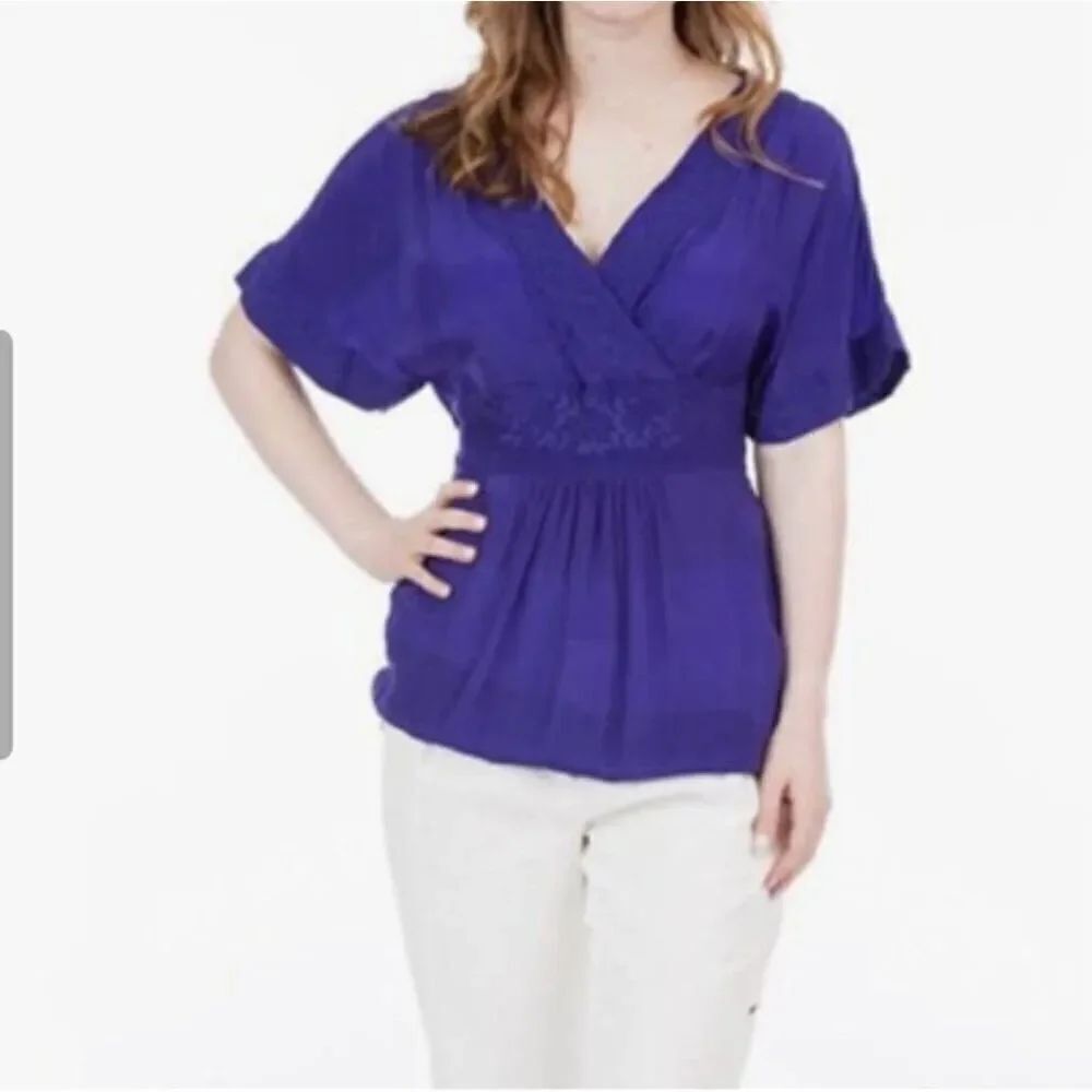 Maeve Adana Kimono Tunic Top